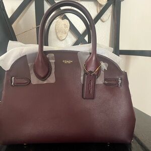 ❌❌ NOT AVAILABLE Brand New! Coach Empire 28 Soft Leather In The Color Merlot